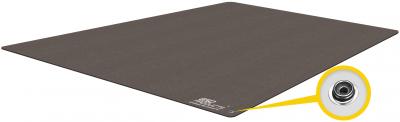 Electrostatic Dissipative Chair Floor Mat Sentica ED Ombre Gray 1.22 x 1.5 m x 3 mm Antistatic ESD Rubber Floor Covering